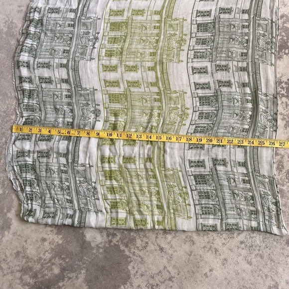 Reales sitios de espana modal cashmere blend printed scarf 26 X 69 - Picture 5 of 8
